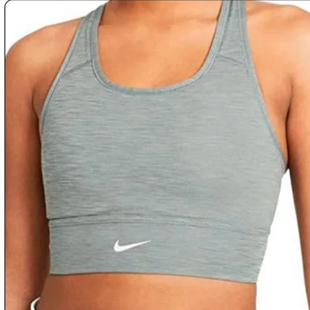 Nike Women's Heathered Gray Sports Bra